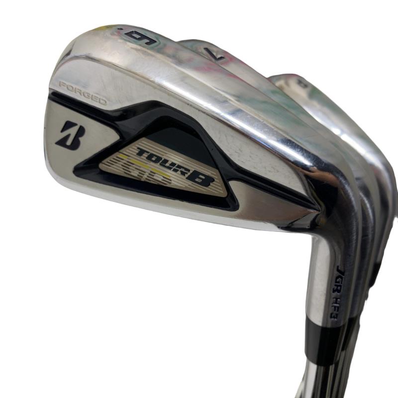 【中古】 ブリヂストン TOUR B JGR HF3(2019) 5S アイアンセット IR 純正特注シャフト (フレックスS) メンズ 男性用 右利き 右用 Cランク ゴルフクラブ｜ゴルフパートナー 中古クラブ店
