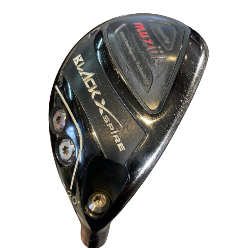 【中古】 muziik muziik BLACK XSPIRE 20° ユーティリティ UT リシャフト (フレックスその他) メンズ 男性用 右利き 右用 Cランク ゴルフクラブ