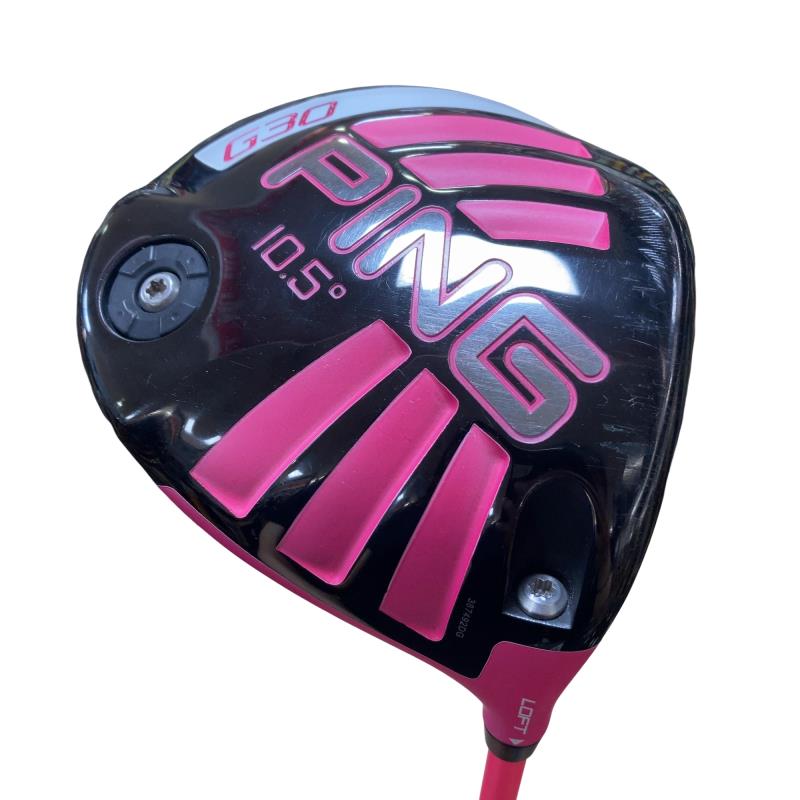 【中古】 ピン G30(サクラ色) 10.5° １番ウッド DR TFC 419D LIMITED EDITION(サクラ色) (フレックスR) メンズ 成人男性用 右利き 右用 C価値づける ゴルフ野球クラブ