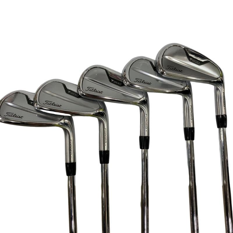 【中古】 タイトリスト Titleist T200(2021) 5S アイアンセット IR NS PRO 880 AMC (フレックスS) メンズ 男性用 右利き 右用 Cランク ゴルフクラブ