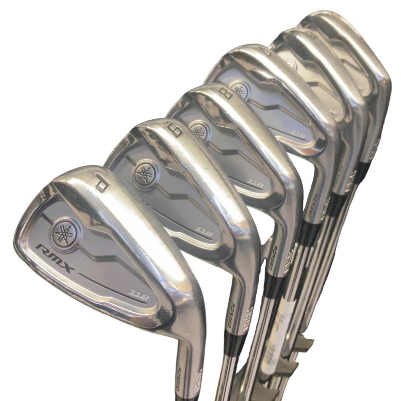 【中古】 ヤマハ RMX 118 6S アイアン仕掛ける IR NS PRO MODUS3 TOUR120 (フレックスS) メンズ 成人男性用 右利き 右用 C価値づける ゴルフ野球クラブ