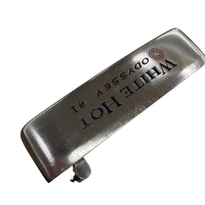 【中古】 オデッセイ WHITE HOT #1 レディース パター PT スチール写真 (フレックス余分の物) レディース お上さん用 右利き 右用 D序列付ける ゴルフ野球クラブ