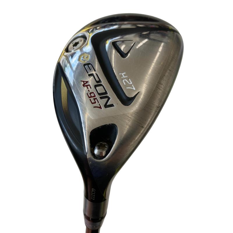 【中古】 エポンゴルフ株式会社 EPON AF-957 H27 ユーティリティ UT 純正特注シャフト (フレックスS) メンズ 男性用 右利き 右用 Cランク ゴルフクラブ|ゴルフパートナー 中古クラブ店