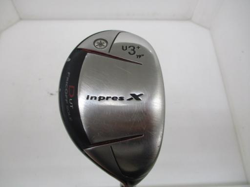 【中古】 ヤマハ inpres X D UT U3+ ユーティリティ UT MX-409U (フレックスR) メンズ 男性用 右利き 右用 Cランク ゴルフクラブ