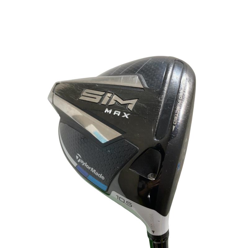 【中古】 テーラーメイド SIM MAX 10.5° ドライバー DR TENSEI BLUE TM50(DR) (フレックスSR) メンズ 男性用 右利き 右用 Cランク ゴルフクラブ