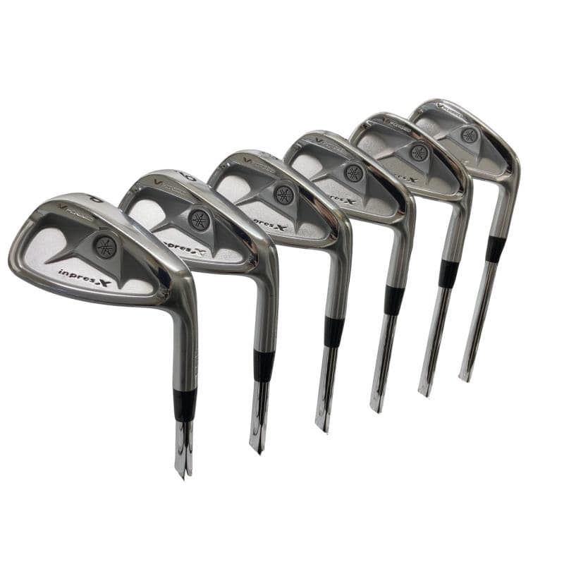 【中古】 ヤマハ inpres X V FORGED(2010) 6S アイアン書き割り IR NS PRO 1050GH (フレックスS) メンズ 成人男性用 右利き 右用 C位置づける ゴルフ野球クラブ