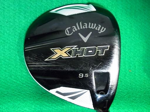 【中古】 キャロウェイ X HOT  9.5° １番ウッド DR Diamana B60 (フレックスS) メンズ 成人男性用 右利き 右用 D価値づける ゴルフ野球クラブ