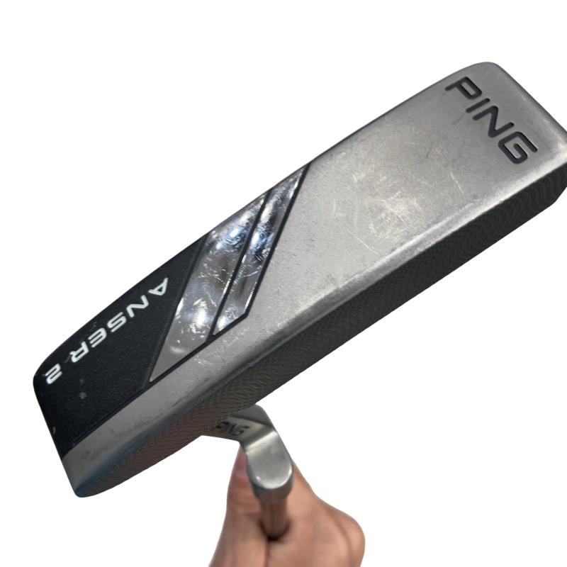 【中古】 ピン PING ANSER 2(2024) 34in パター PT 目あたらしい炭素 (フレックス余分の物) メンズ 成人男性用 右利き 右用 C価値づける ゴルフ野球クラブ