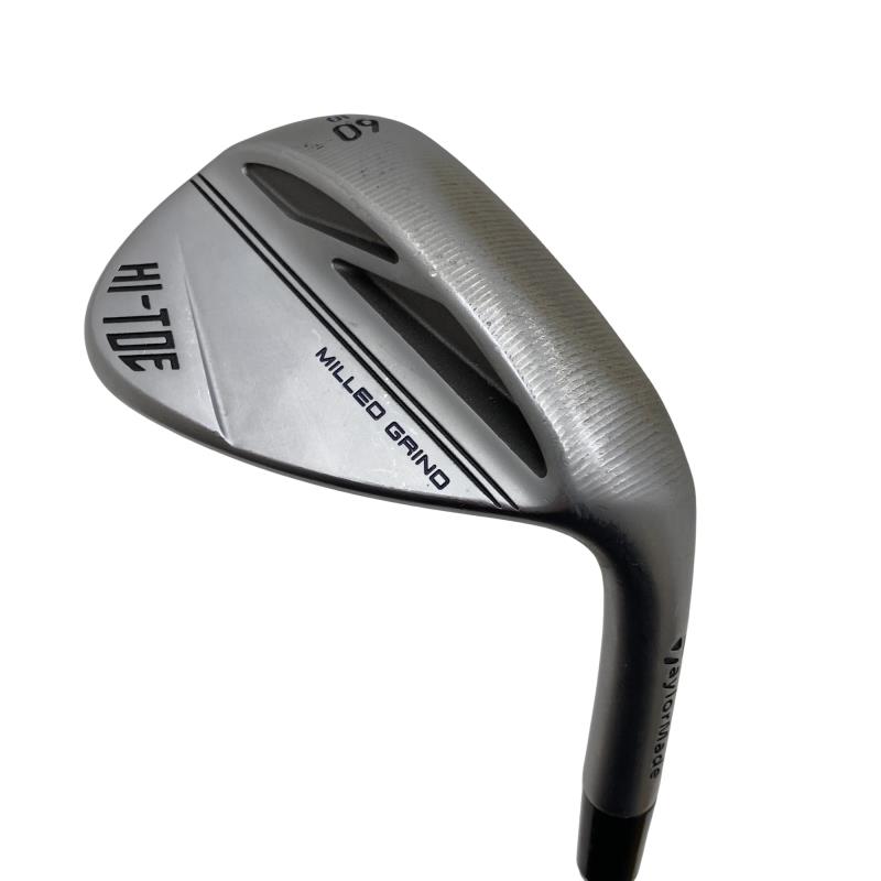 【中古】 テーラーメイド Taylor Made MILLED GRIND HI-TOE(2022) クローム 60°/10° ウェッジ WG NS PRO MODUS3 TOUR115 (フレックスS) メンズ 男性用 右利き 右用 Cランク ゴルフクラブ
