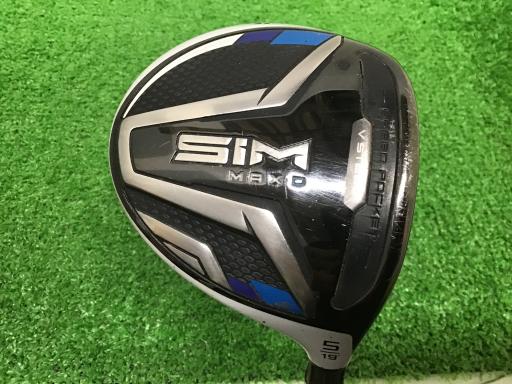 【中古】 テーラーメイド SIM MAX-D 5W フェアウェイウッド FW TENSEI BLUE TM50(FW) (フレックスS) メンズ 男性用 右利き 右用 Cランク ゴルフクラブ
