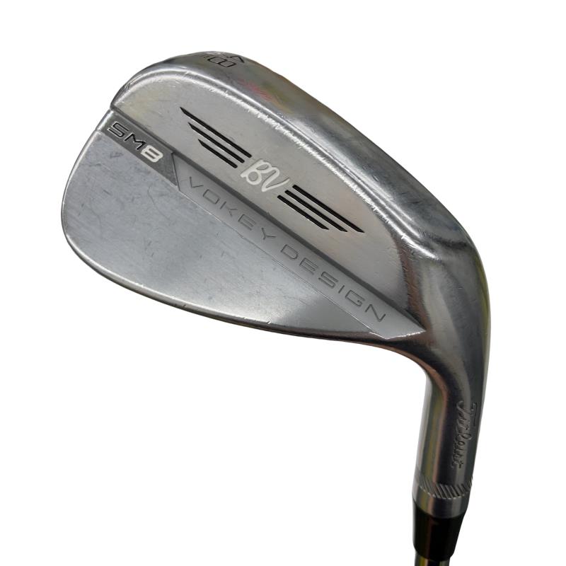【中古】 タイトリスト VOKEY SPIN MILLED SM8 ツアークロム 48&deg;/10&deg;F ウェッジ WG NS PRO MODUS3 TOUR120 (フレックスS) メンズ 男性用 右利き 右用 Cランク ゴルフクラブ｜ゴルフパートナー 中古クラブ店