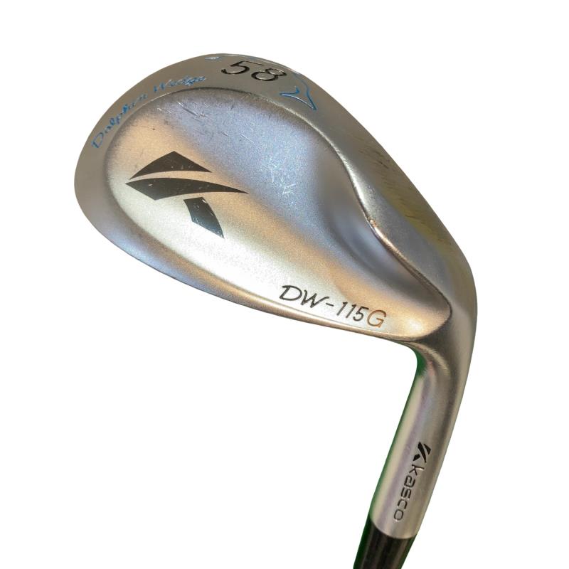 【中古】 キャスコ Dolphin Wedge DW-115G 58° ウェッジ WG NS PRO 950GH (フレックスS) メンズ 成人男性用 右利き 右用 C位置づける ゴルフ野球クラブ