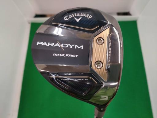 【中古】 キャロウェイ PARADYM MAX FAST 3W フェアウェイウッド FW SPEEDER NX 40 for CW(PARADYM FW) (フレックスS) メンズ 男性用 右利き 右用 Cランク ゴルフクラブ