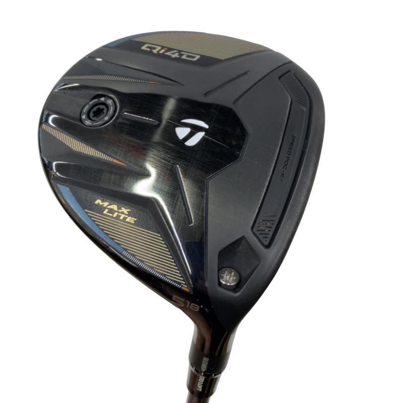 【中古】 テーラーメイド Qi4D MAX LITE 5W フェアウェイウッド FW REAX 45(Qi4D FW) (フレックスR) メンズ 男性用 右利き 右用 Cランク ゴルフクラブ|ゴルフパートナー 中古クラブ店