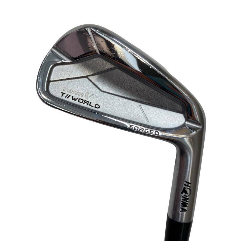 【中古】 本間ゴルフ TOUR WORLD TOUR V #4 単品アイアン LI NS PRO MODUS3 TOUR115 (フレックスS) メンズ 成人男性用 右利き 右用 D価値づける ゴルフ野球クラブ