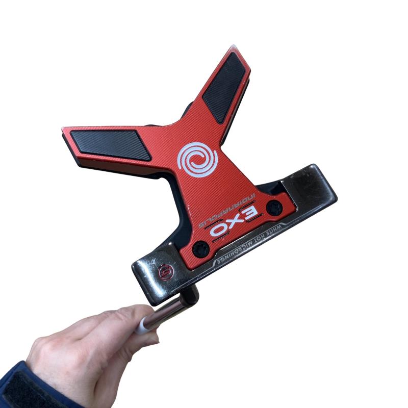 【中古】 オデッセイ EXO MARXMAN S 33インチ パター PT スチール (フレックスその他) メンズ 男性用 右利き 右用 Cランク ゴルフクラブ