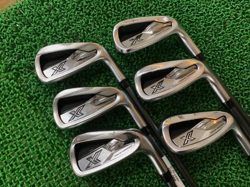 【中古】 ダンロップ XXIO(2024) eks 7S アイアン仕掛ける IR Miyazaki AX-3(IR) (フレックスSR) メンズ 成人男性用 右利き 右用 C価値づける ゴルフ野球クラブ