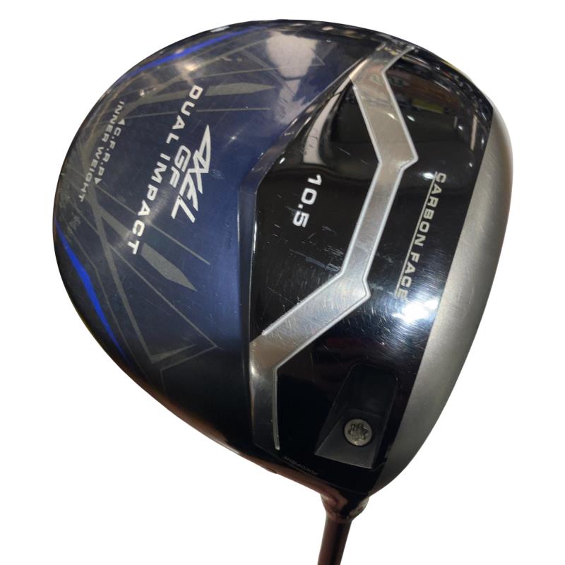 【中古】 つるや AXEL GF 10.5° ドライバー DR GF VANQUISH(ドライバー) (フレックスS) メンズ 男性用 右利き 右用 Cランク ゴルフクラブ