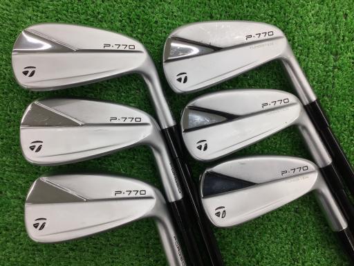 【中古】 テーラーメイド Taylor Made P・770(2023) 6S アイアンセット IR Diamana Thump Iron i95(2023) (フレックスS) メンズ 男性用 右利き 右用 Cランク ゴルフクラブ