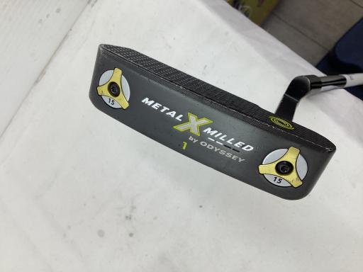 【中古】 オデッセイ METAL-X MILLED #1 34インチ パター PT スチール (フレックスその他) メンズ 男性用 右利き 右用 Cランク ゴルフクラブ|ゴルフパートナー 中古クラブ店