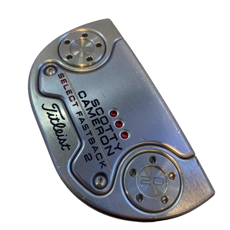 【中古】 タイトリスト SCOTTY CAMERON select FASTBACK 2(2018) 33in パター PT スチール写真 (フレックス余分の物) メンズ 成人男性用 右利き 右用 C位置づける ゴルフ野球クラブ