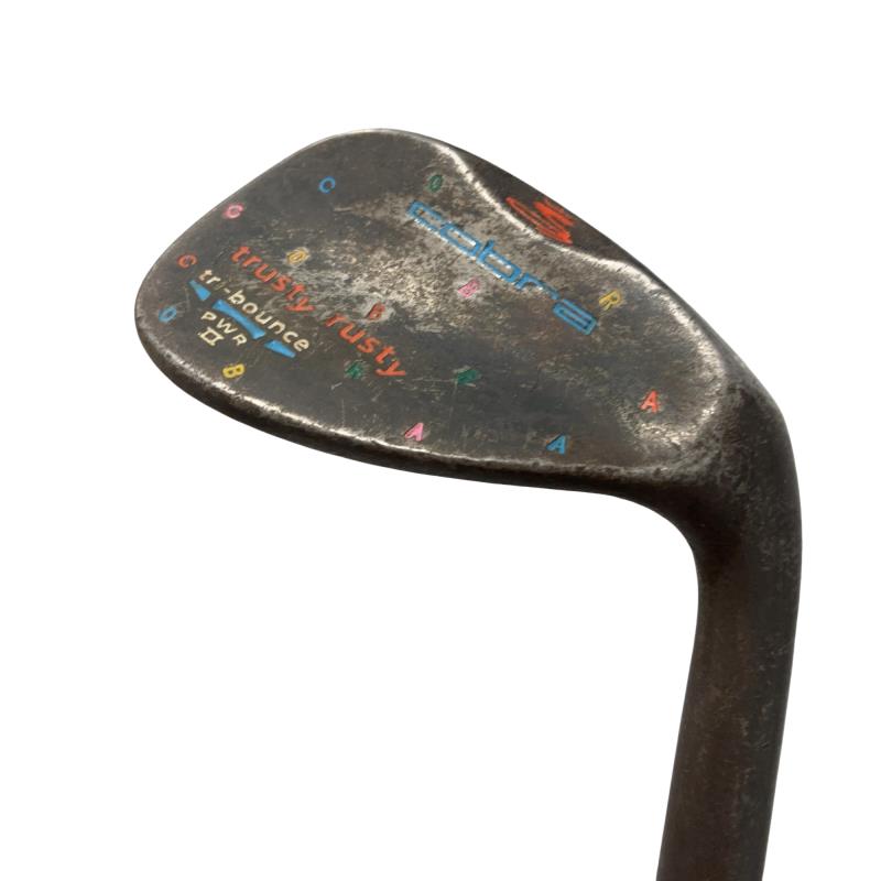 【中古】 コブラ trusty rusty(2012) ノーメッキ 51° ウェッジ WG 純正特注シャフト (フレックスその他) メンズ 男性用 右利き 右用 Cランク ゴルフクラブ