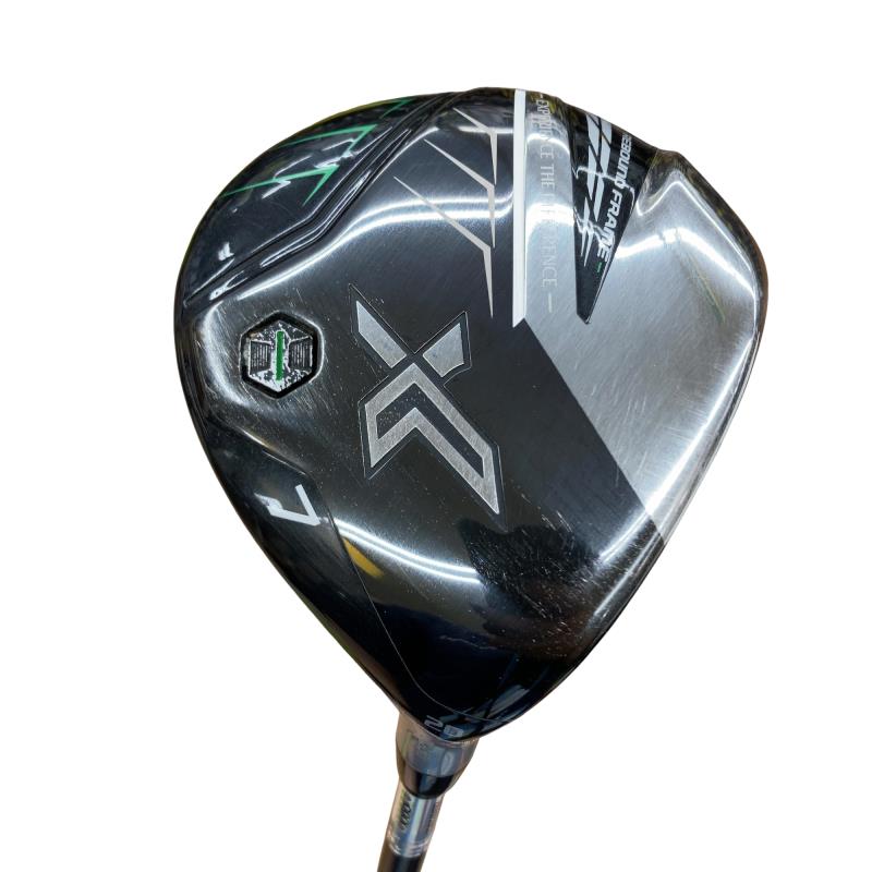 【中古】 ダンロップ XXIO(2022) eks 7W フェアウェイウッド FW Miyazaki AX-2(FW) (フレックスSR) メンズ 男性用 右利き 右用 Cランク ゴルフクラブ