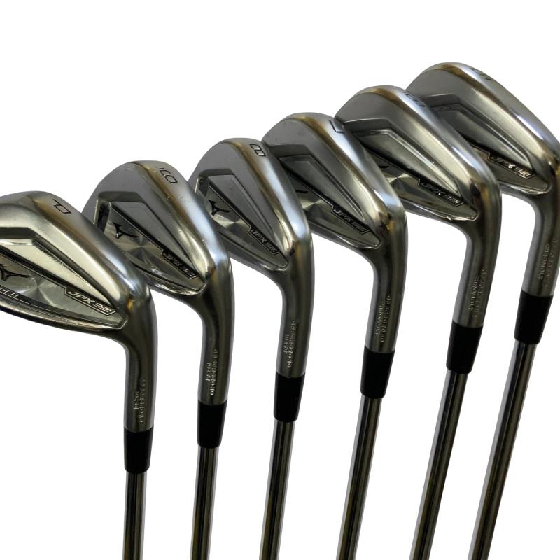 【中古】 ミズノ JPX 921 FORGED 6S アイアンセット IR 純正特注シャフト (フレックスS) メンズ 男性用 右利き 右用 Cランク ゴルフクラブ