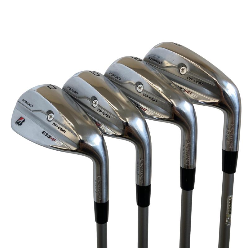 【中古】 ブリヂストン BRIDGESTONE 233HF 5S アイアンセット IR 純正特注シャフト (フレックスS) メンズ 男性用 右利き 右用 Cランク ゴルフクラブ｜ゴルフパートナー 中古クラブ店 36,900円
