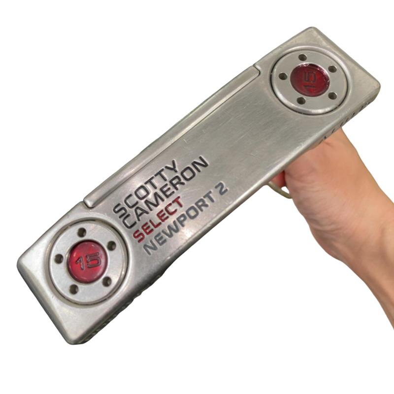 【中古】 タイトリスト SCOTTY CAMERON select NEWPORT 2(2016) 34in パター PT スチール写真 (フレックス余分の物) メンズ 成人男性用 右利き 右用 C価値づける ゴルフ野球クラブ