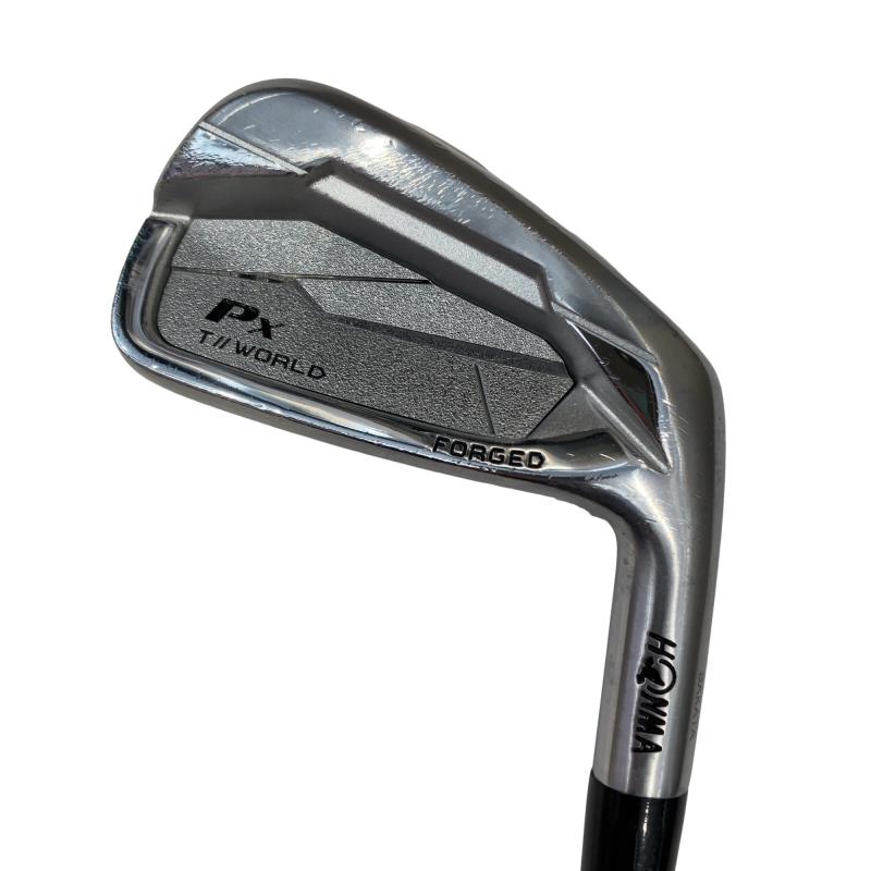 【中古】 本間ゴルフ TOUR WORLD Px #5 単品アイアン LI VIZARD EZ-C (フレックスS) メンズ 成人男性用 右利き 右用 C序列付ける ゴルフ野球クラブ