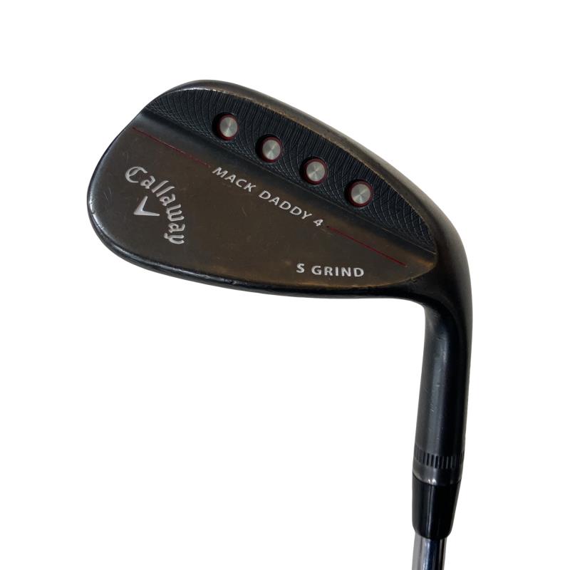 【中古】 キャロウェイ MACK DADDY 4 マットブラック 52°/10°S ウェッジ WG NS PRO MODUS3 TOUR120 (フレックスS) メンズ 男性用 右利き 右用 Cランク ゴルフクラブ