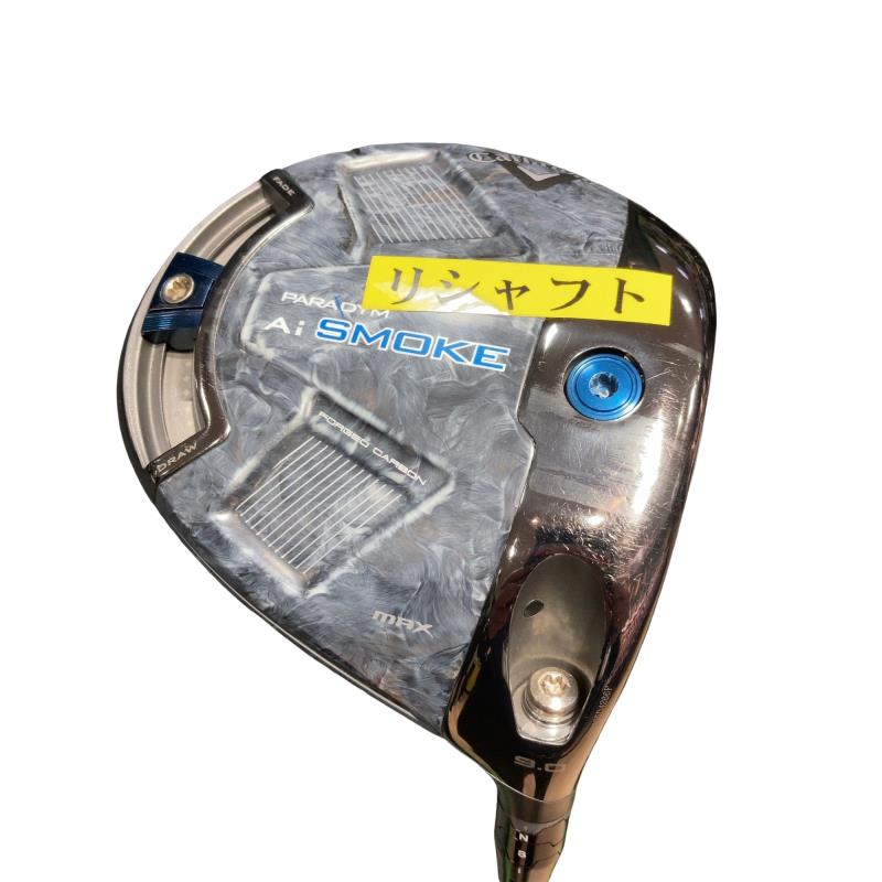 【中古】 キャロウェイ PARADYM Ai SMOKE MAX 9° ドライバー DR リシャフト (フレックスその他) メンズ 男性用 右利き 右用 Cランク ゴルフクラブ