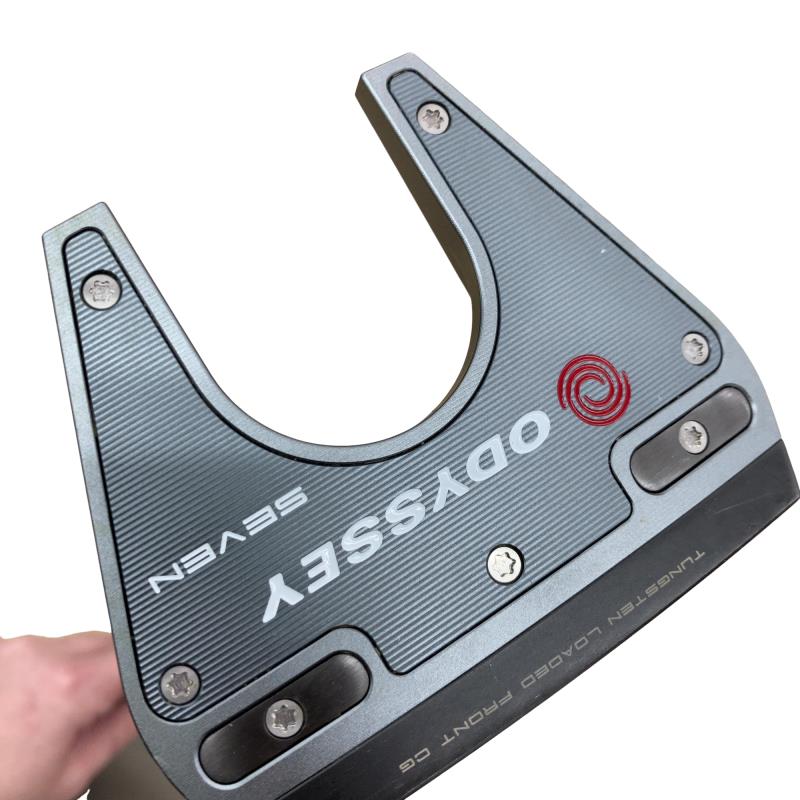 【中古】 オデッセイ TRI-HOT 5K SEVEN 34インチ パター PT STROKE LAB(2023) (フレックスその他) メンズ 男性用 右利き 右用 Cランク ゴルフクラブ