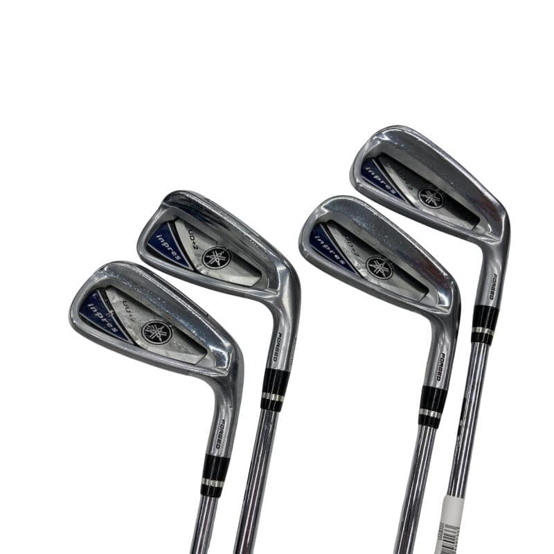 【中古】 ヤマハ inpres UD+2(2019) 4S アイアンセット IR NS PRO ZELOS 7 (フレックスS) メンズ 男性用 右利き 右用 Cランク ゴルフクラブ