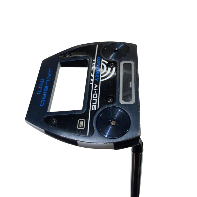 【中古】 オデッセイ Ai-ONE JAILBIRD MINI S 34in パター PT STROKE LAB 90 スチール写真 (フレックス余分の物) メンズ 成人男性用 右利き 右用 C位置づける ゴルフ野球クラブ