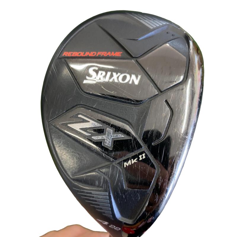 【中古】 ダンロップ SRIXON ZX Mk II HYBRID H4 ユーティリティ UT Diamana ZX-II 60 for Hybrid (フレックスS) メンズ 男性用 右利き 右用 Cランク ゴルフクラブ
