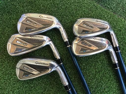 【中古】 仕立て屋御手伝いさん SIM2 MAX  5S アイアン仕掛ける IR TENSEI BLUE TM60(SIM2 IR) (フレックスR) メンズ 成人男性用 右利き 右用 C序列付ける ゴルフ野球クラブ