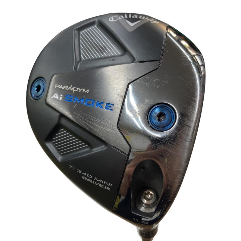 【中古】 キャロウェイ PARADYM Ai SMOKE Ti 340 MINI 11.5° ドライバー DR TENSEI 60 for CW(Ai SMOKE DR) (フレックスS) メンズ 男性用 右利き 右用 Cランク ゴルフクラブ 30,334円