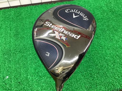 【中古】 キャロウェイ STEELHEAD XR 3W フェアウェイウッド FW Speeder EVOLUTION for XR (フレックスSR) メンズ 男性用 右利き 右用 Cランク ゴルフクラブ