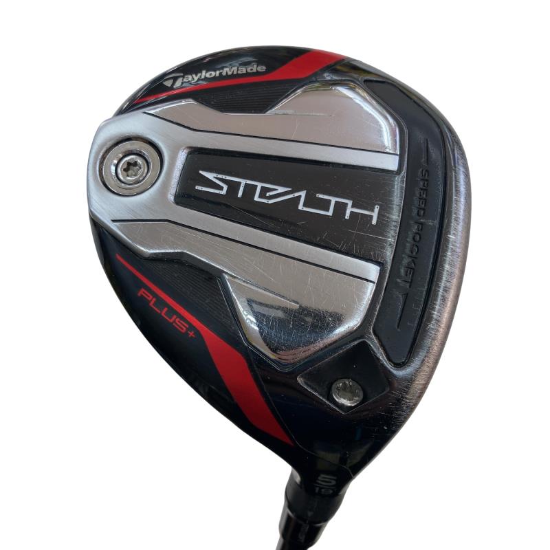 【中古】 テーラーメイド STEALTH PLUS+ 5W フェアウェイウッド FW TENSEI SILVER TM50(STEALTH FW) (フレックスS) メンズ 男性用 右利き 右用 Cランク ゴルフクラブ