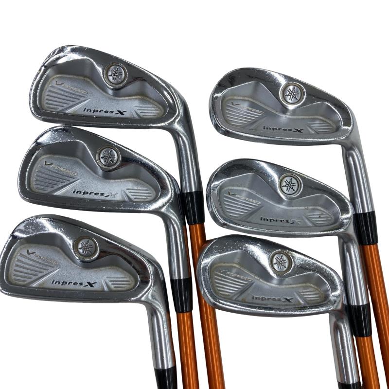 【中古】 ヤマハ inpres X V FORGED(2010) 6S アイアンセット IR Tour AD AD-75 (フレックスS) メンズ 男性用 右利き 右用 Cランク ゴルフクラブ｜ゴルフパートナー 中古クラブ店