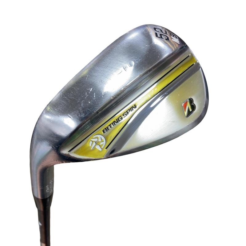 【中古】 ブリヂストン BRIDGESTONE BITING SPIN 52°/08°M レフティ ウェッジ WG 純正特注シャフト (フレックスR) メンズ 男性用 左利き レフティ 左用 Cランク ゴルフクラブ