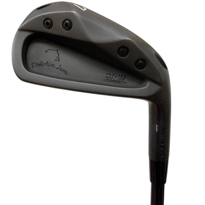【中古】 キャスコ Dolphin Iron DI-122 黒いこと 6S アイアン仕掛ける IR ATTAS FF IRON 65 (フレックス余分の物) メンズ 成人男性用 右利き 右用 C価値づける ゴルフ野球クラブ