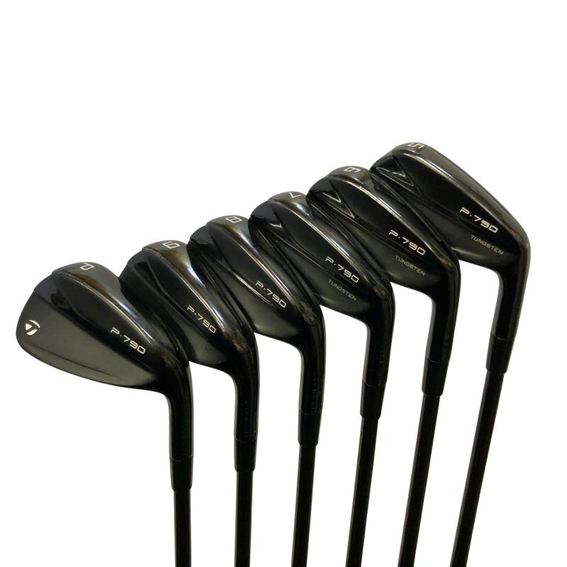 【中古】 テーラーメイド Taylor Made P・790 BLACK(2023) 6S アイアンセット IR TM MCI 80 BK (フレックスS) メンズ 男性用 右利き 右用 Cランク ゴルフクラブ｜ゴルフパートナー 中古クラブ店