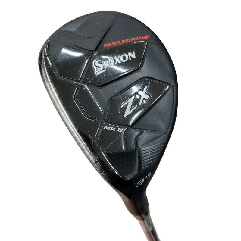 【中古】 ダンロップ SRIXON ZX Mk II HYBRID H3 レフティ ユーティリティ UT Diamana ZX-II 60 for Hybrid (フレックスS) メンズ 男性用 左利き レフティ 左用 Cランク ゴルフクラブ