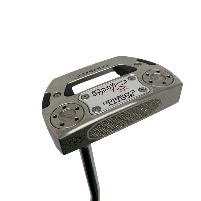 【中古】 タイトリスト SCOTTY CAMERON STUDIO STYLE FASTBACK LONG(2025) 38in パター PT スチール写真 (フレックス余分の物) メンズ 成人男性用 右利き 右用 B位置づける ゴルフ野球クラブ
