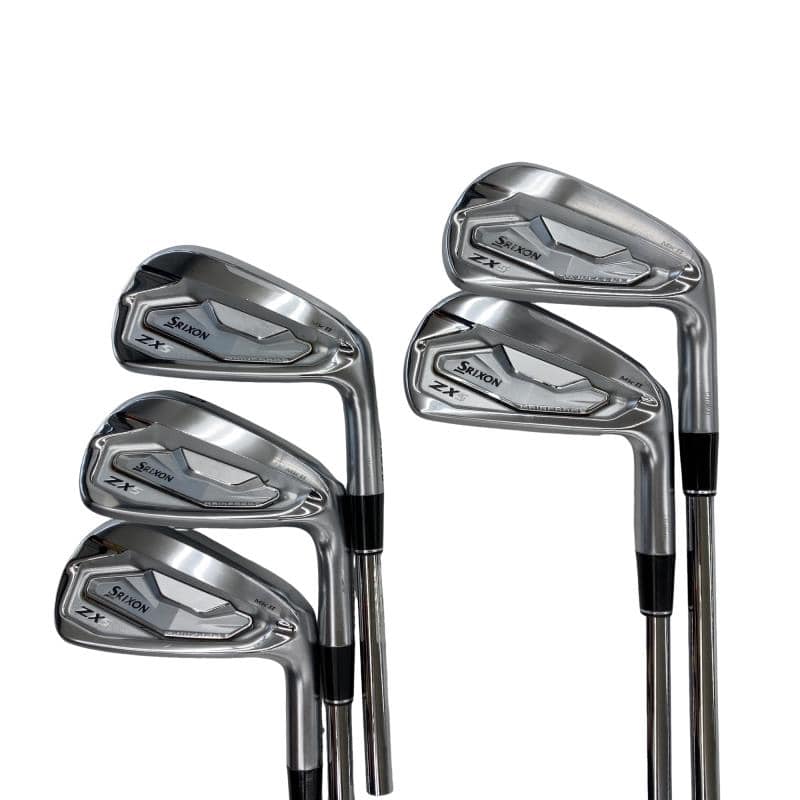 【中古】 ダンロップ SRIXON ZX5 Mk II 6S アイアン書き割り IR 純然たる特注矢がら (フレックスS) メンズ 成人男性用 右利き 右用 C位置づける ゴルフ野球クラブ