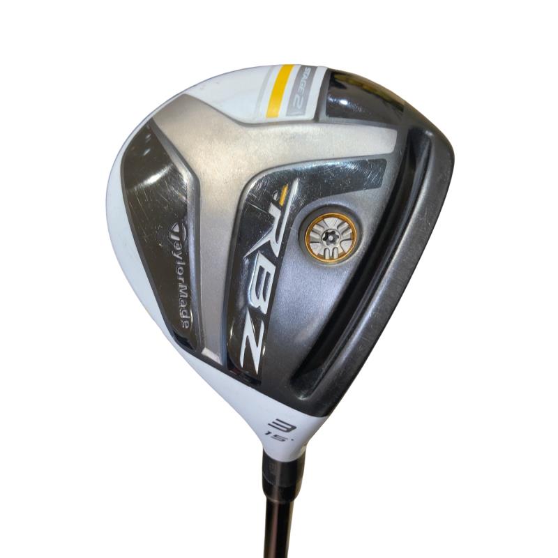 【中古】 テーラーメイド RBZ STAGE 2 3W フェアウェイウッド FW TM1-213(フェアウェイ) (フレックスSR) メンズ 男性用 右利き 右用 Cランク ゴルフクラブ