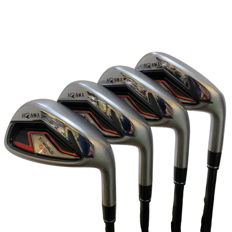【中古】 本間ゴルフ TOUR WORLD GS 5S アイアン仕掛ける IR SPEED TUNED 48(IR) (フレックスR) メンズ 成人男性用 右利き 右用 D序列付ける ゴルフ野球クラブ